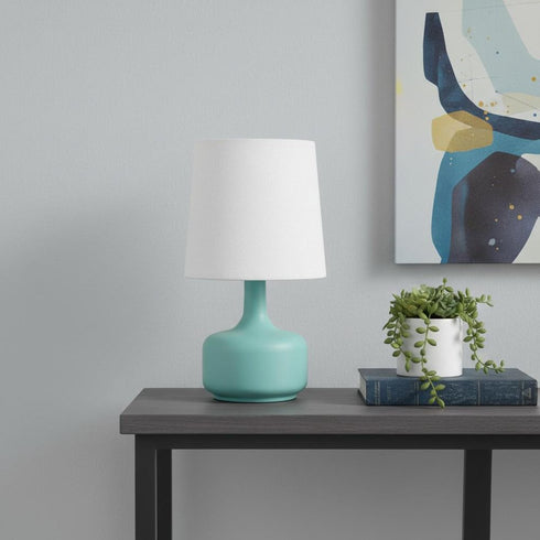 Modern Mint Green Table Lamp with Touch Switch